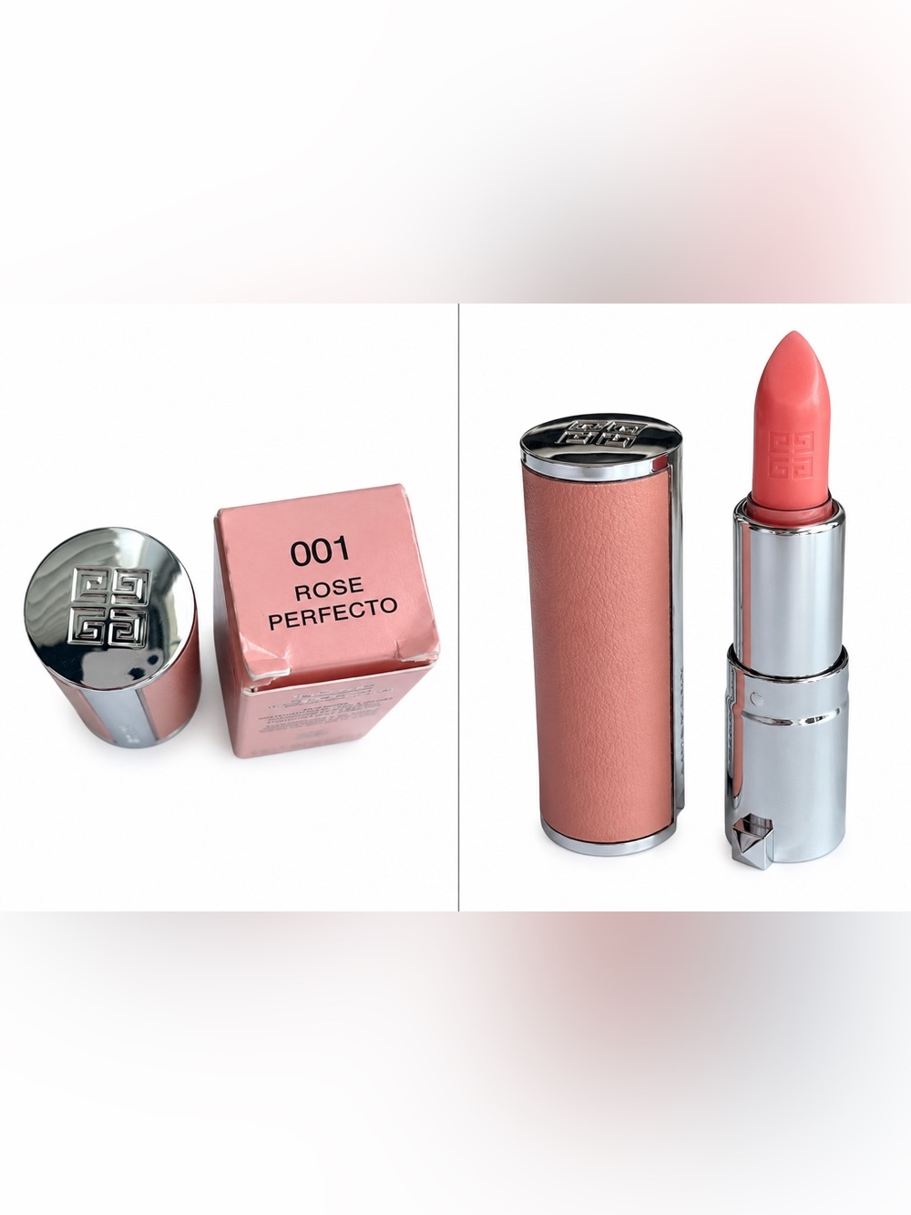 Givenchy Rose Perfecto Lip Balm 001 Mini Travel Size New in Box
